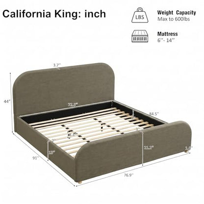 California King Bed Frame, view 4
