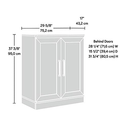 HomePlus Base Cabinet/ Pantry Cabinet, Sienna Oak finish