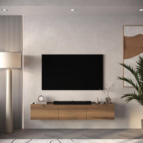 Atelier Mobili Floating TV Stand for 75 Inch TVs, view 7