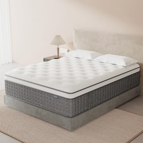 Full Size Mattress, 12 Hybrid Full Mattress in a Box, Medium Firm, view 8