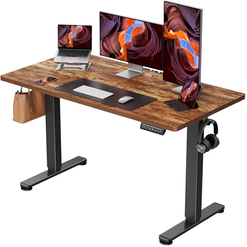 Height Adjustable Electric Standing Desk, 48 x 24 Inches Sit Stand up Desk, view 2