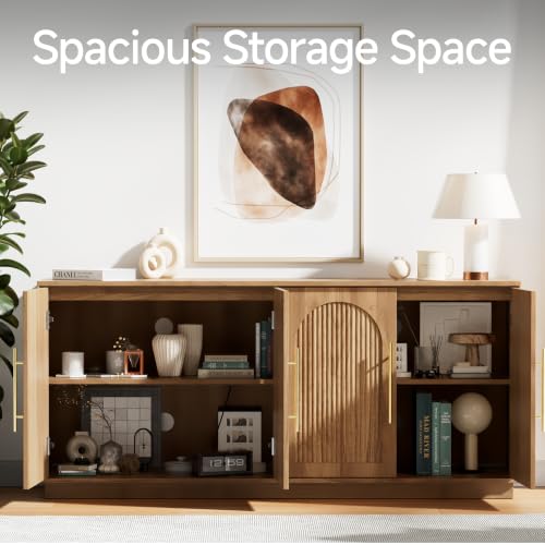 Modern Buffet Cabinet with Storage, view 4