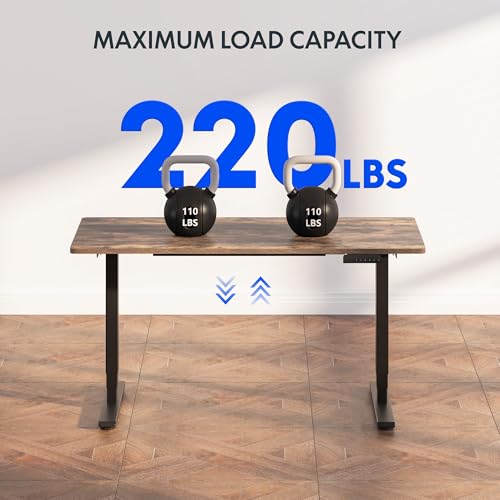 FLEXISPOT E6 3-Stage Dual Motor Electric Standing Desk 55 x 28 Sit Stand Up Desk, view 7
