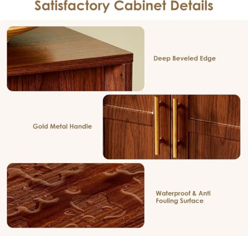 67'' Sideboard Buffet Cabinet with Storage, view 6