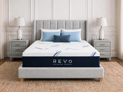 12 Inch Gel Memory Foam Mattress, King, Medium, view 3