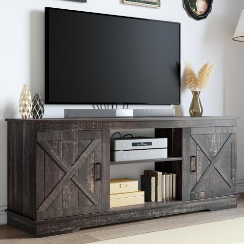 Farmhouse TV Stand for 65 Inch TV, view 2
