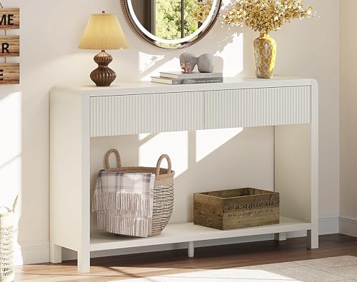 Entryway Console Table with 2 Drawers, view 3