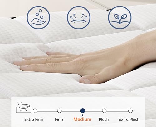 8 Inch Hybrid Twin Mattress in a Box, Medium Firm Pocket Spring, view 6
