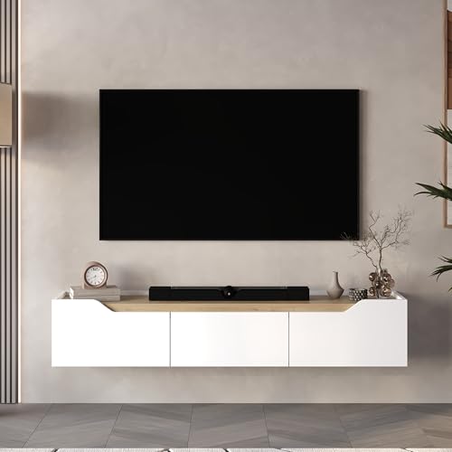 Atelier Mobili Floating TV Stand for 75 Inch TVs, view 5