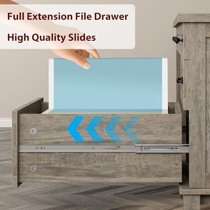 Executive Home Office Desk, Adjustable File Drawer Office Desk, view 7