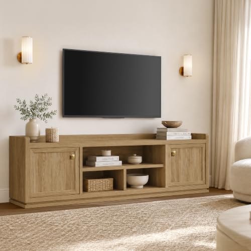 TV Stand Entertainment Center, 67" Wide TV Console for Living Room, view 2