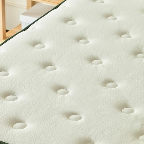 Full Mattress, 14 inch Hybrid Cool Gel Memory Foam Mattress with Pocket Springs, view 5