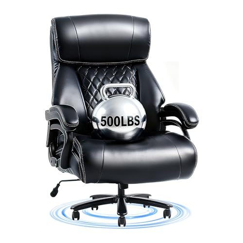 FLEXISPOT 500LBS Big and Tall Office Chair with Stable Arms Ergonomic Office, view 2