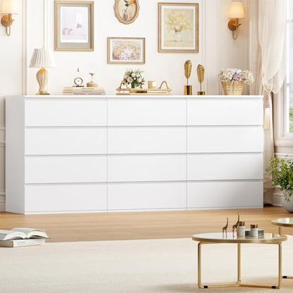 White Dresser, Dresser for Bedroom, Small Dresser Chest of Drawers, view 5