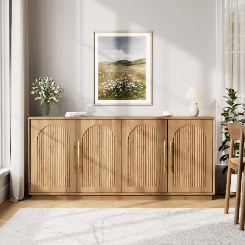 Modern Buffet Cabinet with Storage, view 8