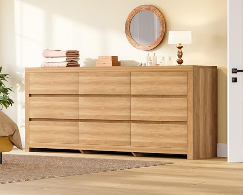 63" Dresser for Bedroom with 9 Drawers, view 3