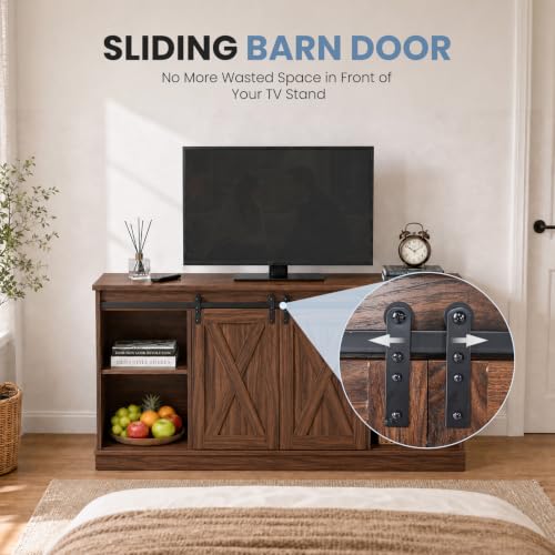 Farmhouse TV Stand for Up to 65 Inch TVs, view 6