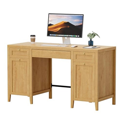 52" Executive Desk with Storage Drawers, view 7
