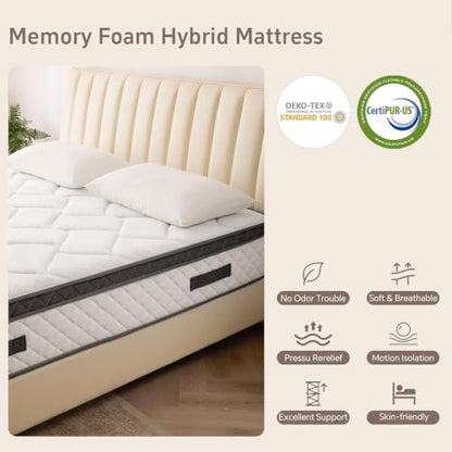 12 Inch Queen Mattress in a Box, view 6