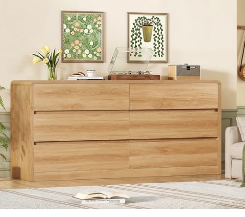 55" Dresser for Bedroom with 6 Drawers, view 6