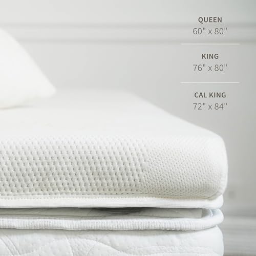 Graphite Memory Foam Mattress Topper, 3" Memory Foam Layer, view 3