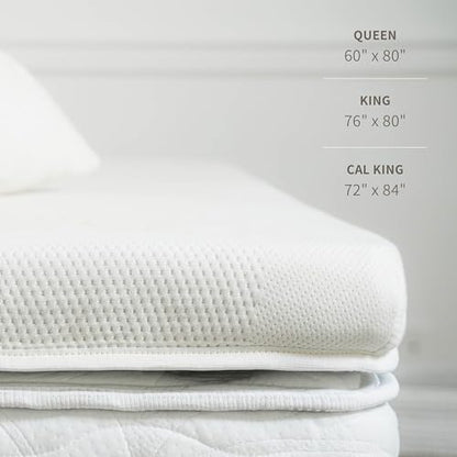 Graphite Memory Foam Mattress Topper, 3" Memory Foam Layer, view 3