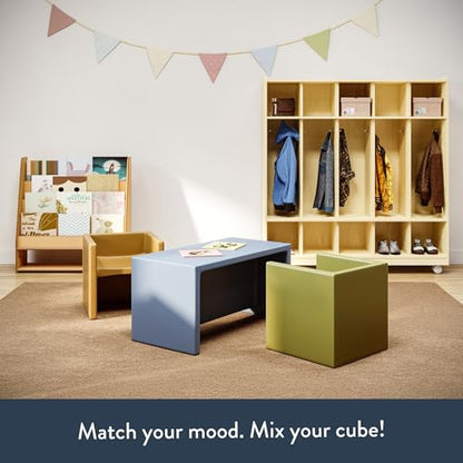 3-in-1 Cube Chairs for Kids, Kids Chair, Elements, 4