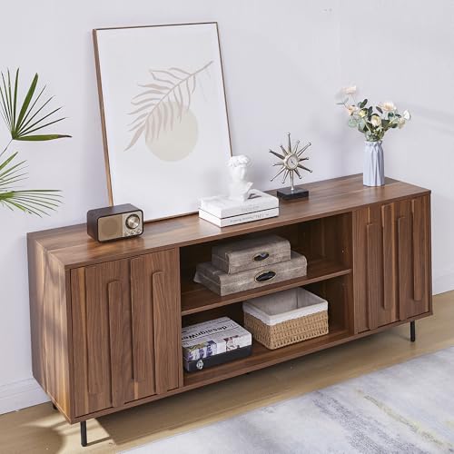 TV Stand for for Living Room, Mid-Century Modern TV Stands for 65" 60" 55" TVs, view 5