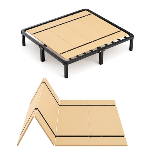 Foldable Box Spring, Bunkie Board Twin (60x30) Bed Support Board, view 2