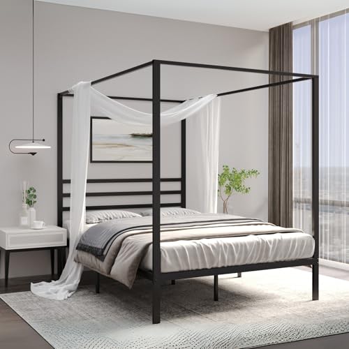 Golden Gate Beds Canopy Bed Frame with Four Poster Design, view 4
