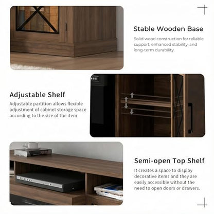 Fireplace TV Stand for TVs up to 75", view 5