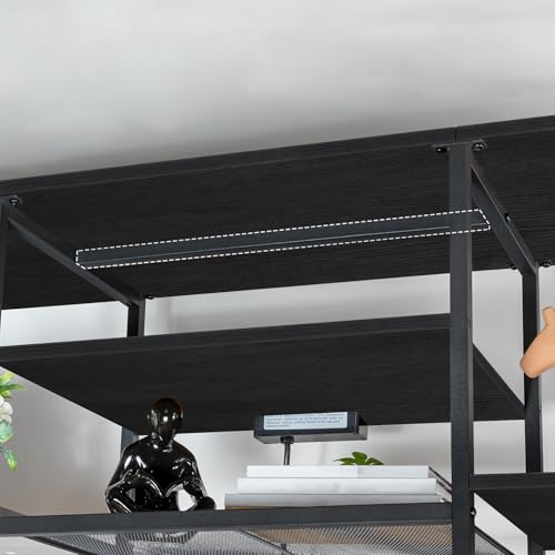 TV Stand with Power Outlets to 75 Inches, view 6