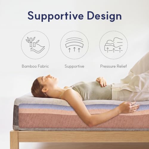 Essential 10 Inch Copper Infused Cooling Gel Memory Foam Mattress, Medium Firm, view 5