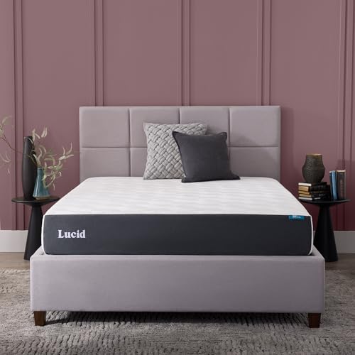 ® 10" Firm Gel Memory Foam Mattress – Bamboo Charcoal & Cooling Gel –, view 2