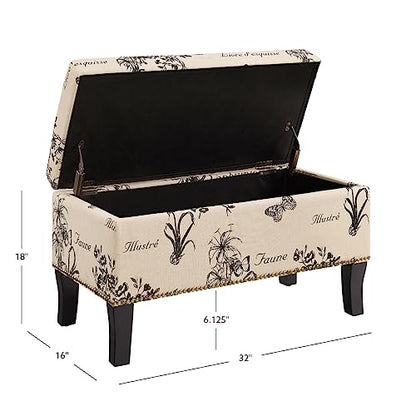Stephanie Ottoman, Botanical Linen