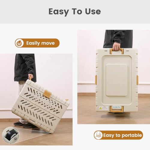Collapsible Dog Crate for Large/Medium Dogs, view 4