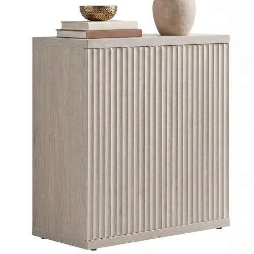Buffet Cabinet with Storage Sideboard Cabinet with Doors & Shelves, view 2