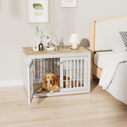 48 Inch Heavy-Duty Dog Crate Furniture, view 8