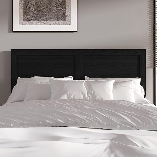 Queen Headboard, Wood Grain Panel Design, Adjustable Height, Easy Assembly, view 2
