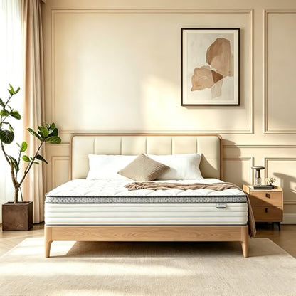 12 Inch Queen Mattress in a Box, Medium Firm Hybrid with Pocket Springs, view 2