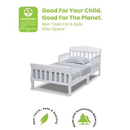 Canton Toddler Bed, White, view 5
