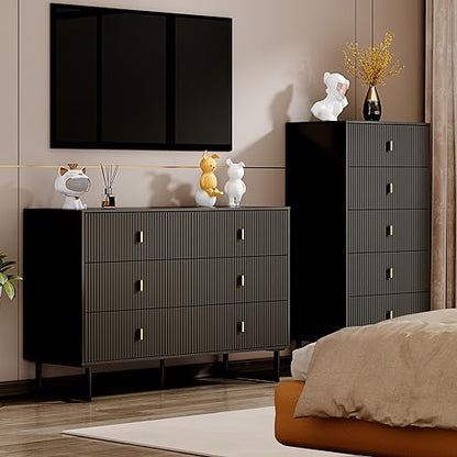 Modern Chest of Drawers with 6 Drawers, Deep Drawers, Clothes Organizer, view 8