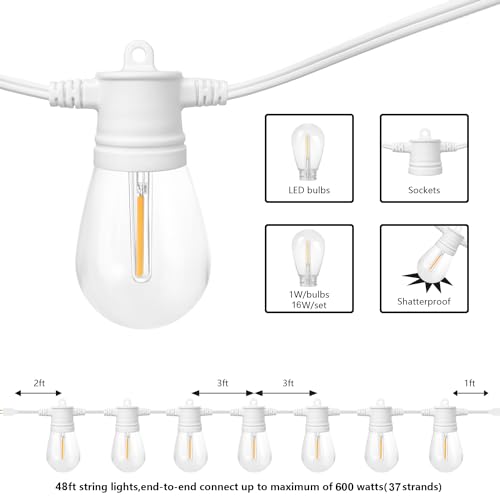 White String Lights, view 4