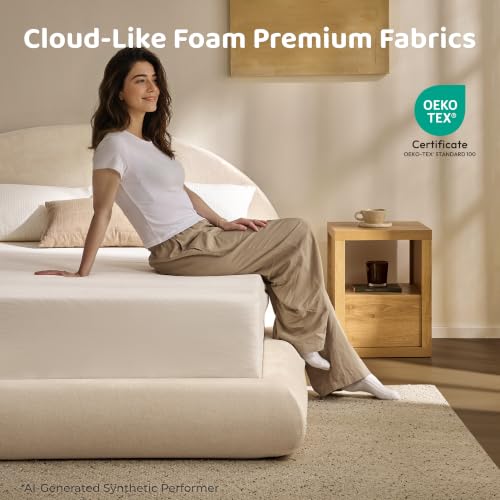AirFrame Queen Half-Moon Platform Cloud Bed Frame, view 4