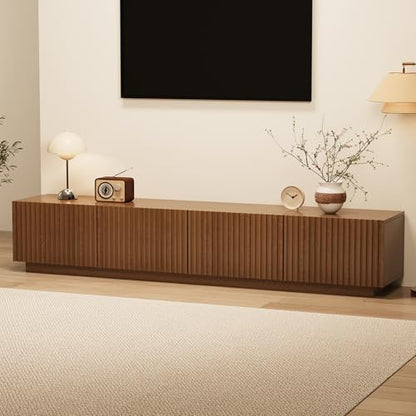 86.61" Mid-Century Modern TV Stand for TVs up to 85", view 2