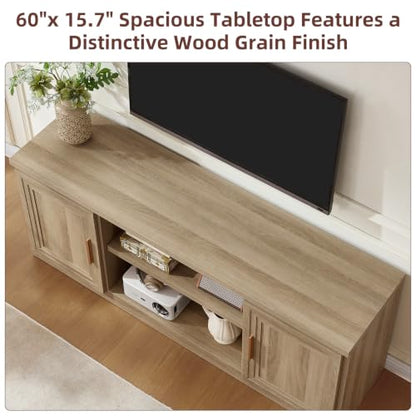 TV Stand for 65 Inch TV Entertainment Center Media Console, view 5