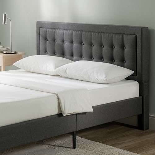 Zinus Dachelle Upholstered Platform Bed Frame, Mattress Foundation, view 4