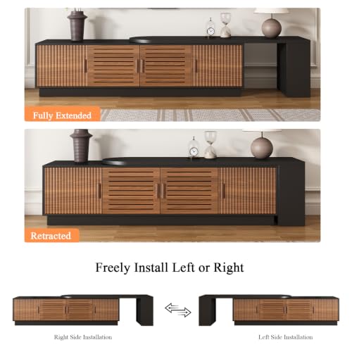 75"-85" or 90" Mid Century Modern TV Stands, view 4
