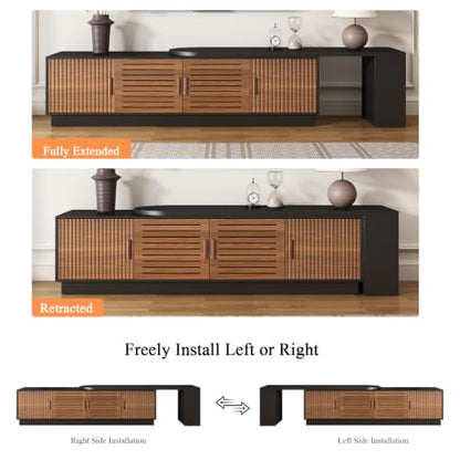75"-85" or 90" Mid Century Modern TV Stands, view 4