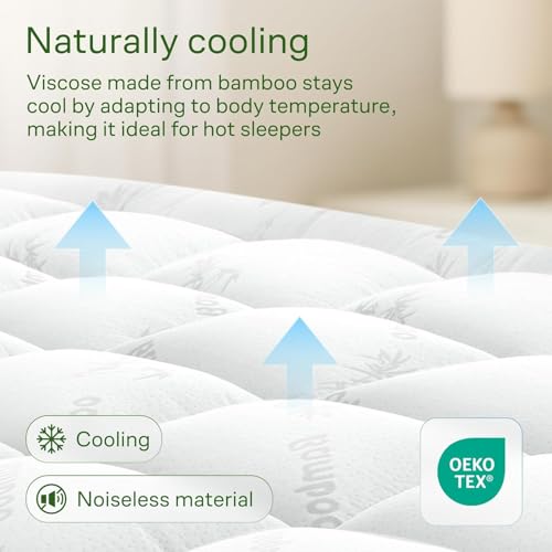 Queen Ultra Soft Mattress Topper — Back Pain Relief, view 4